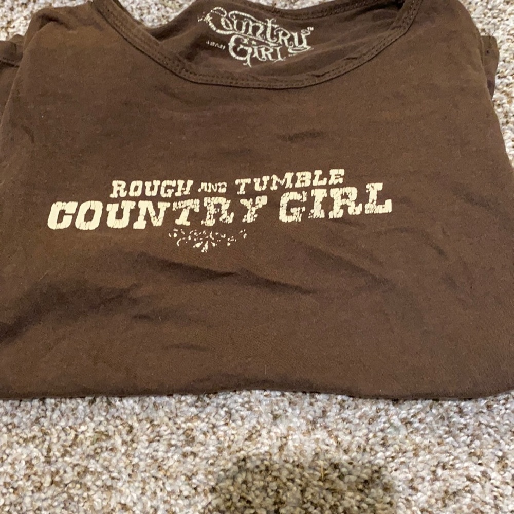 Country girl, Size M and color is brown